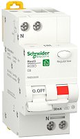 Автомат дифференциального тока АВДТ Schneider Electric Resi9 2п 6А 30мА 6кА C тип A